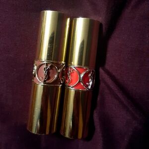 SOLD: 2 Yves Saint Laurent Volupte Shine Lipsticks